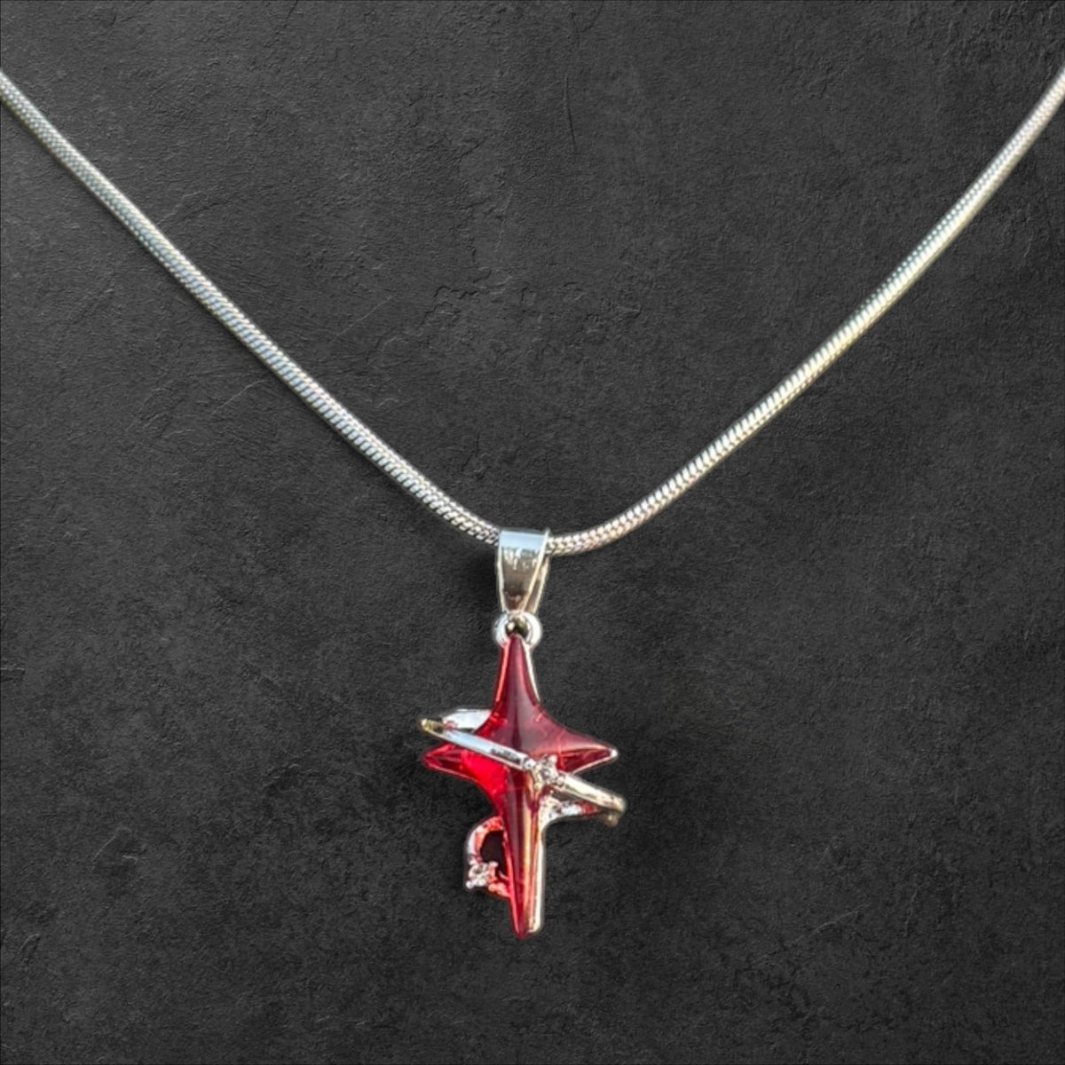Elegant Celestial Star Pendant Necklace - rykardia
