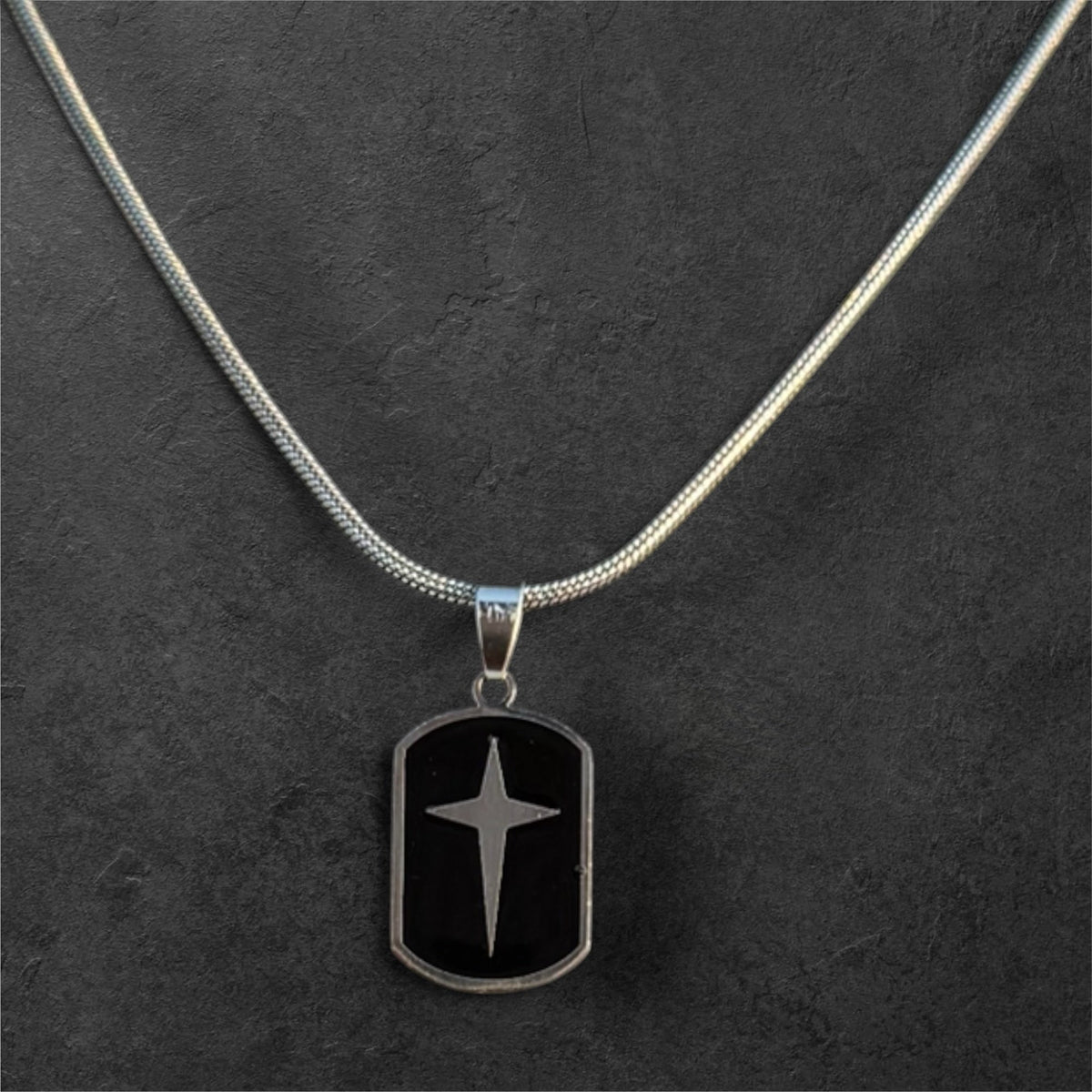 Minimalist Star Emblem Pendant Necklace for Men - rykardia