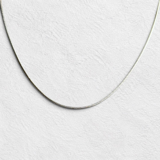 Elegant Minimalist Snake Chain Necklace - rykardia